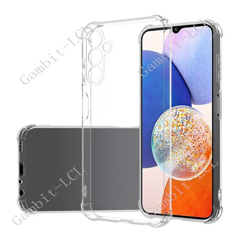 Anti-Falling Case For Samsung Galaxy A35 5G SM-A356E SM-A356B Soft Silicone TPU Original Shockproof Back Cover ON SamsungA35