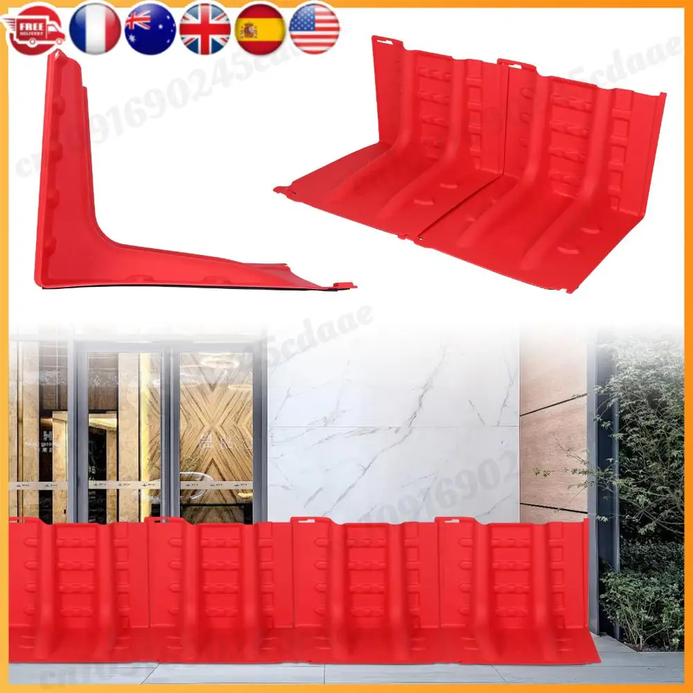 52 см 6 шт. барьер для предотвращения наводнения L-образный блокировщик затопления для гаражных ворот Quick-Deploy для рычагов по реке, шоссе