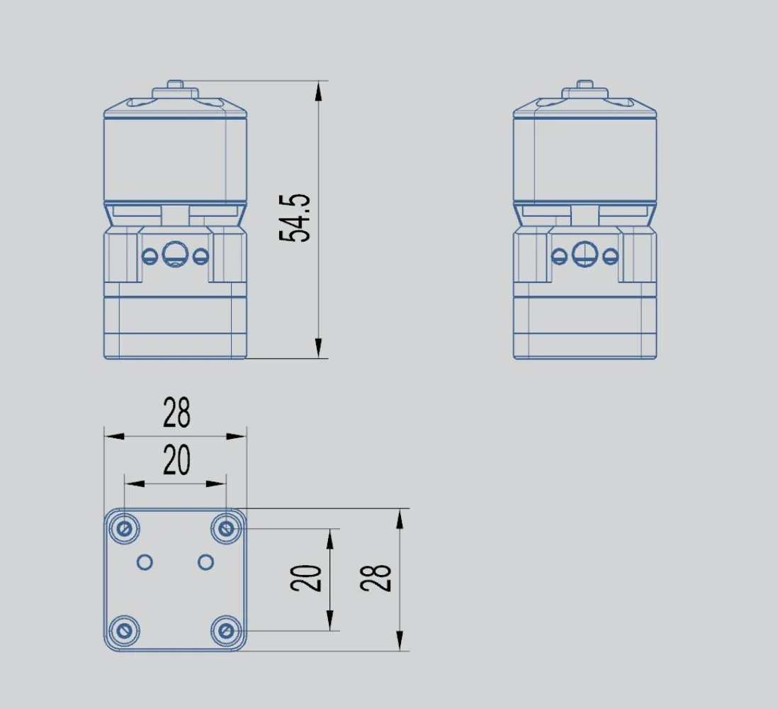 High-pressure Brushless Oil Pump for Tamiya 1/14 RC Truck 1:14 RC Excavator Upgrade Accessories - view 5