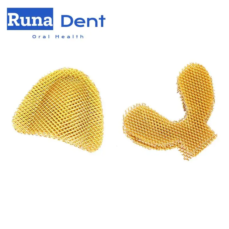 

20Pcs/pack Dental Impression Metal Upper Lower Mesh Tray for Strengthening Gold Denture Materials for Acrylic Partial Denture