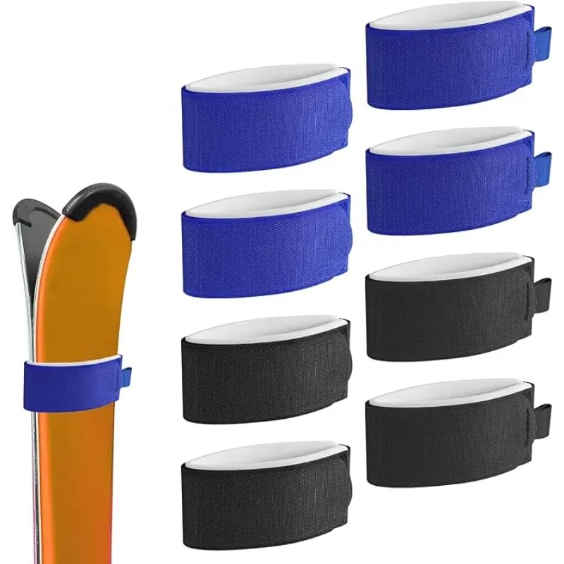 

Регулируемые ремни для лыж, лента для хранения лыж, лента для крепления лыж, галстук для хранения лыж с защитной накладкой, аксессуары для лыж, зимний спорт