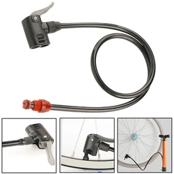 Bike Air Pump Extension Tube Dual Head AV FV DV Bicycle Air Pump Adapter Valve Connector Bike Accessories