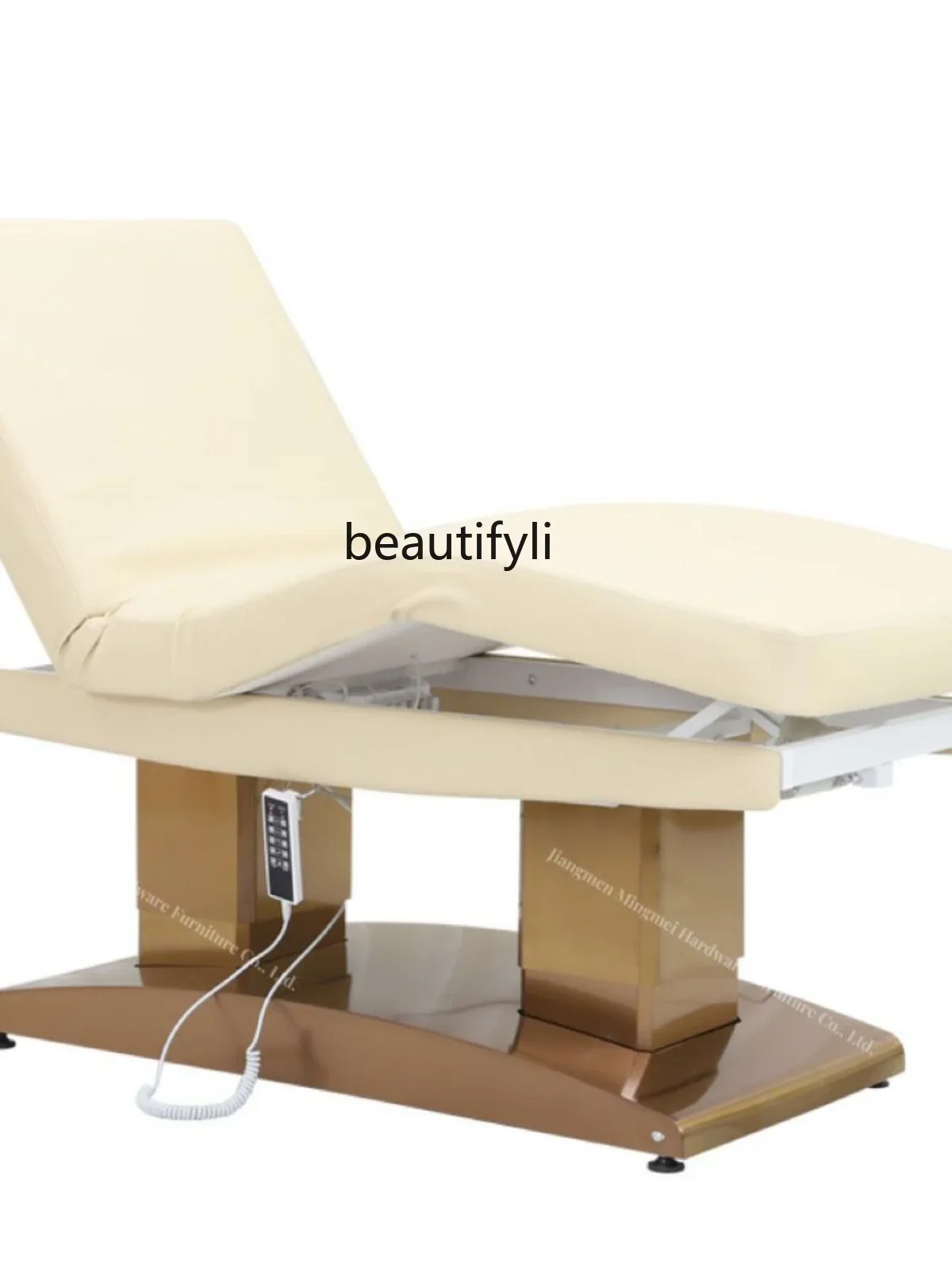 Beauty bed Electric lifting beauty bed Multifunctional tattoo embroidery physiotherapy massage bed Stainless steel base