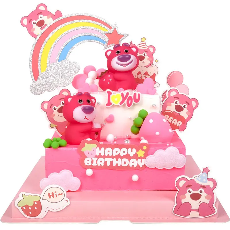 kawaii Cream glue simulation cake Kuromi Cinnamoroll handcrafted DIY material package parent-child children\'s girl handmade set