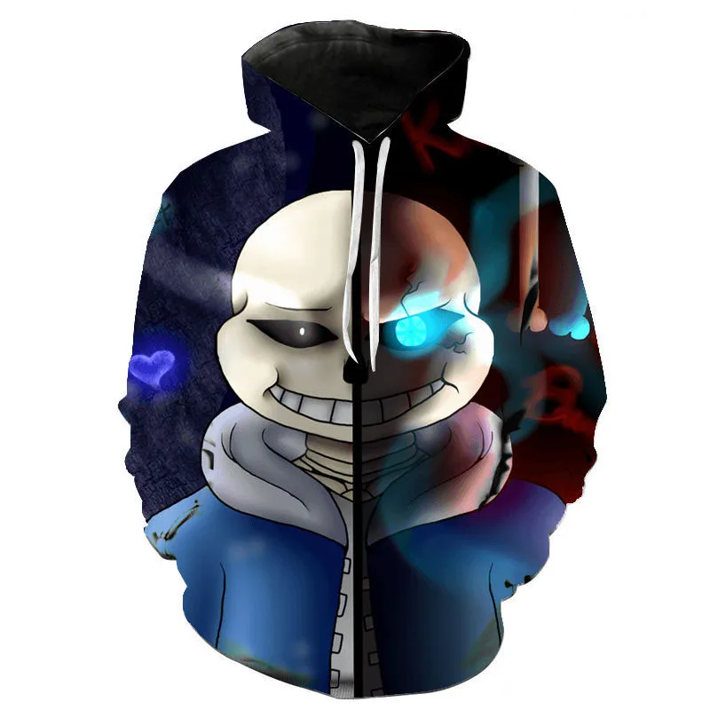 Autumn Undertale 3D Print Hoodies Game Sweatshirts Men Women Fashion Oversized Hoodie Pullovers Kids Hip Hop Tracksuit Clothing