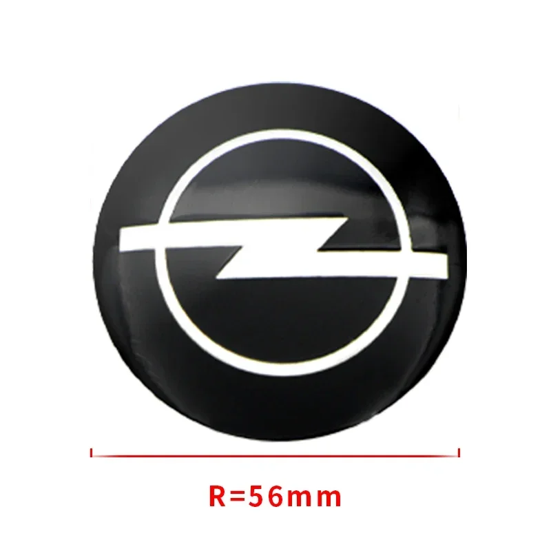 Cubierta de llanta de cubo de rueda de coche, 4 piezas, 56mm, pegatinas de emblema para Renault, Porsche, Toyota, Nissan, Buick, Volvo, Ford, Mazda, Audi mini