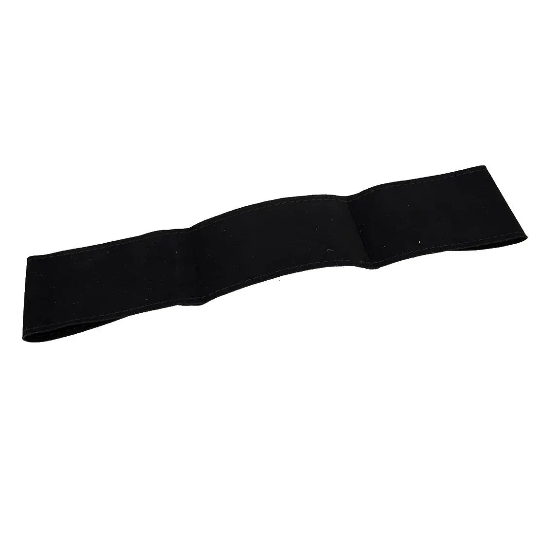 

Universal 38cm DIY Car Steering Wheel Cover Breathable Anti-Slip Protector Black