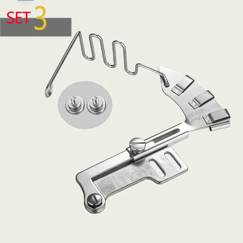 Lockstitch Computer Flat Sewing Machine  Embedded Presser Foot Four In One Puller 544B Rope