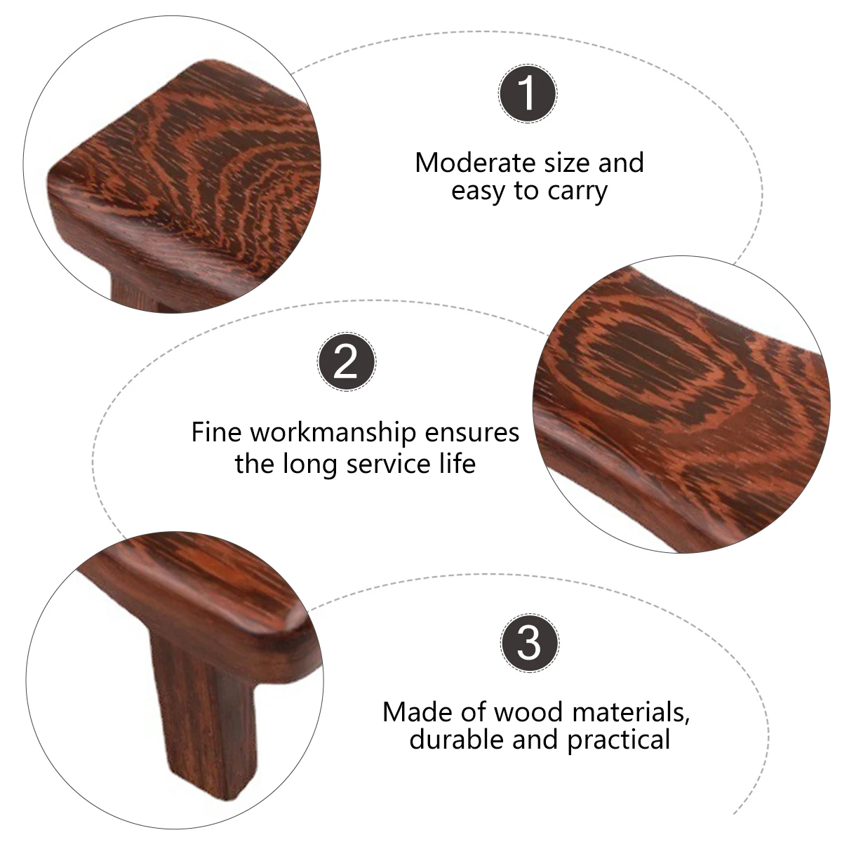 

Wooden Neck Pillow Wood Travel Size Supportive Sleeping for Neck Back Pain Relief Promotes Good Posture Natural Habits