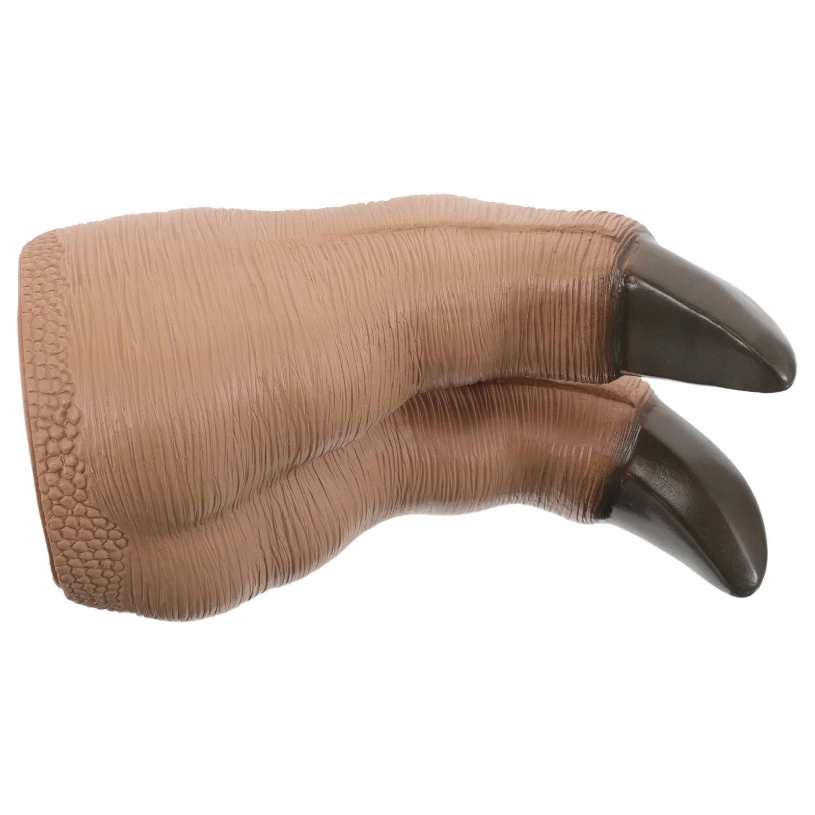 Burattino a mano di dinosauro in vinile morbido Artigianato realistico per bambini Gioco di ruolo Puntelli di interazione genitore-figlio Guanti per costumi di dinosauro