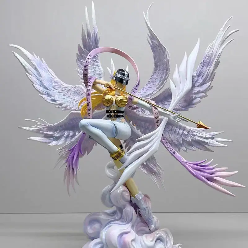 

Digimon Angewomon Statue Anime Collectible Pvc Model Action Figure Home Desktop Decoration Ornament Gift For Anime Collectors