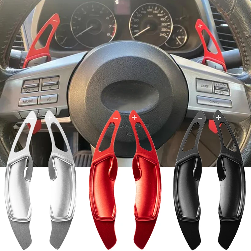 

Aluminum Steering Wheel Shift Paddle Shifter Extension Cover for Subaru BRZ Forester Impreza WRX Legacy Outback XV Crosstrek