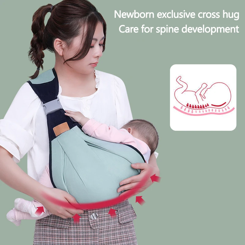 Baby Carrier Multifunctional Newborn Wrap Sling Wrap M Position Ergonomic Universal Front Holding Type Simple Carrying Artifact