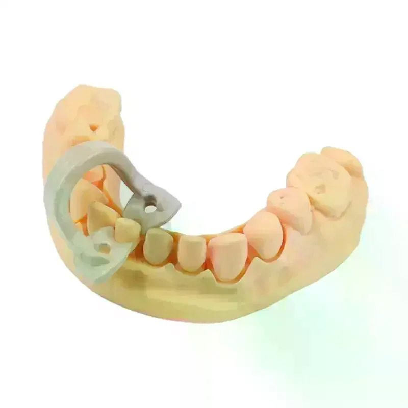 

High Quality 4pcs/box Dental Dam Clips Resin Barrier Clamps Rubber Sectional Matrix Band Molar Clips Dental Rubber Dam Clip