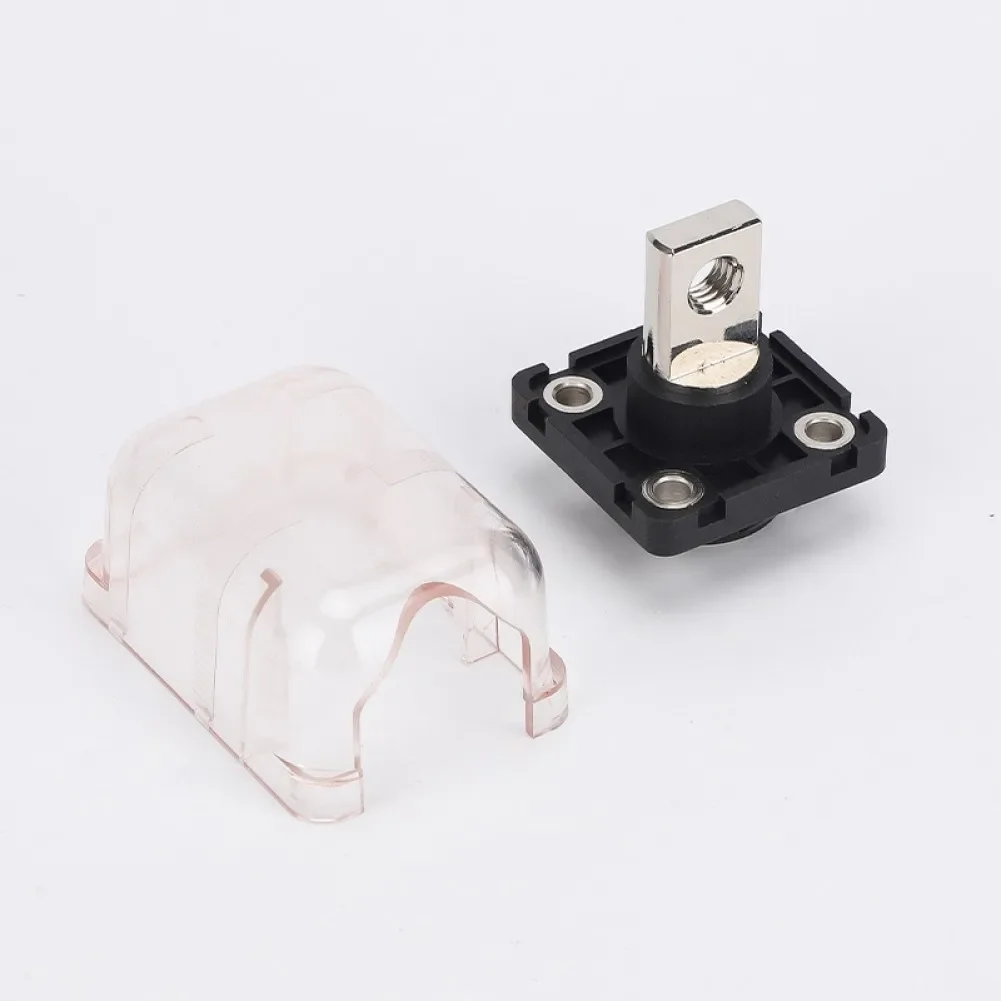23*23 mm Lithium Battery Terminal Snap-on Guard Crimp Screws Dust Guard Easily Replaceable Hassle-free Maintenance