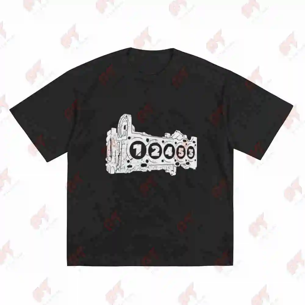 5 Cylinder Ignition Sequence 1 2 4 3 Short Sleeve Tee 100% Cotton T-Shirt