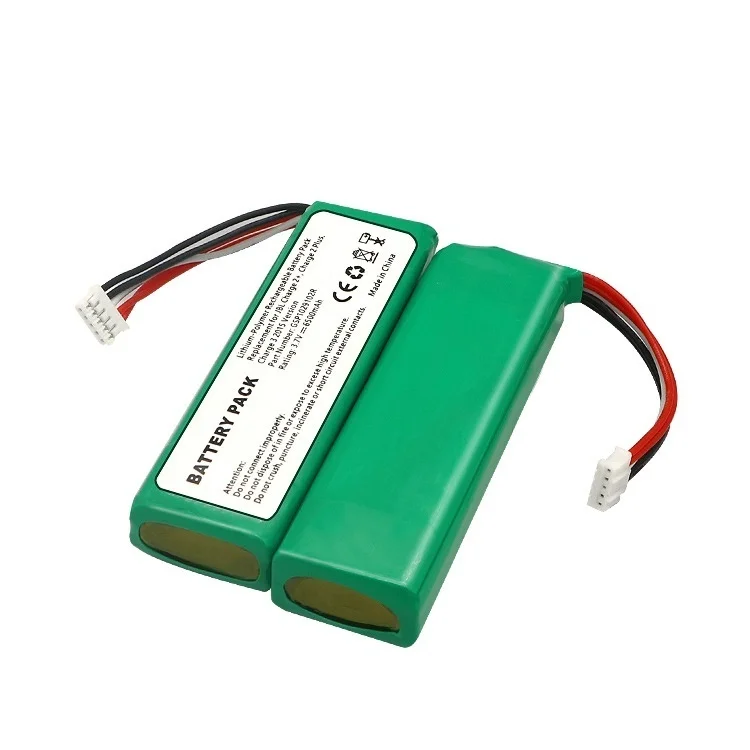 Bateria para JBL Charger 2 Plus, Charge 2 Plus, Coluna Versão V1, Bateria de Substituição, 6500mAh, GSP1029102R