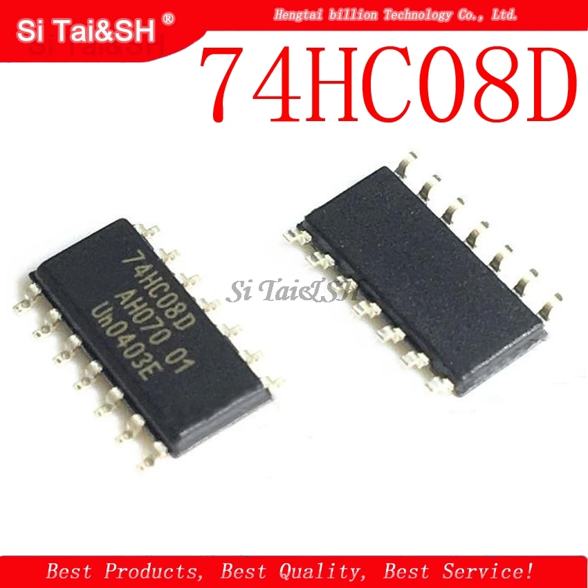

Si Tai&SH 10pcs/lot 74HC08 74HC08D SN74HC08DR SN74HC08D HC08 Data system