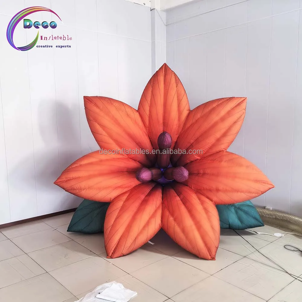 New Halloween Advertising Inflatables Colorful Inflatable Flowers