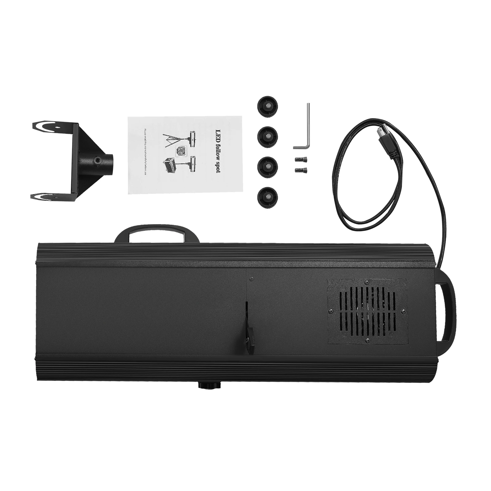 اتبع بقعة ضوء الأضواء التحكم اليدوي LED ضوء متعدد الألوان مصباح المرحلة للأداء