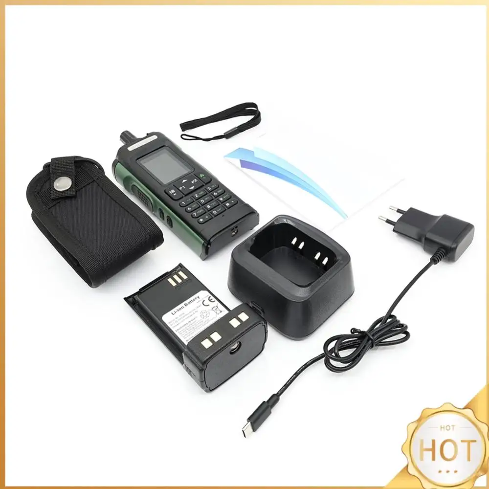 UV-32 Handheld Digital Walkie-Talkie 136-147 & 400-520 MHz Multiband Walkie Talkie USB-C Ladeanschluss Luftfahrtradio