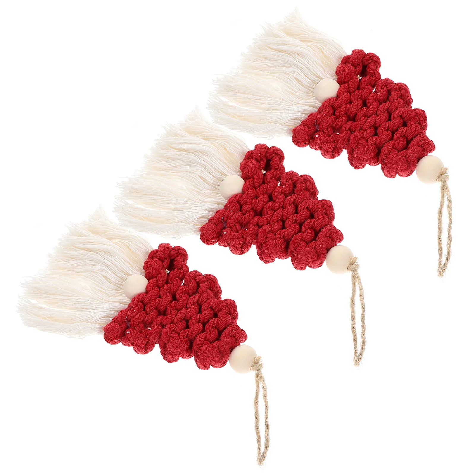 

3 Pcs Xmas Decors Christmas Tree Ornaments Daily Decorations Indoor Man Hanging
