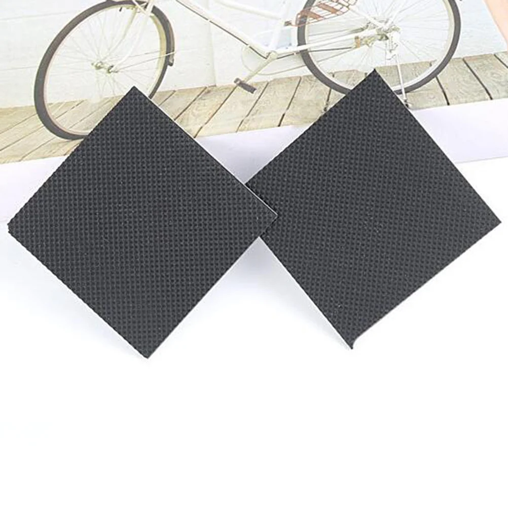 

Square High Heel Soles Pads Anti-Slip Stickers Wear-Resistant Shoe Pads Silent Walking Decals For Women Size S Black