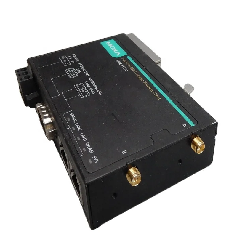 

Industrial Ethernet Switch AWK-1131A-EU-T Unmanaged with Serial port card In Stock