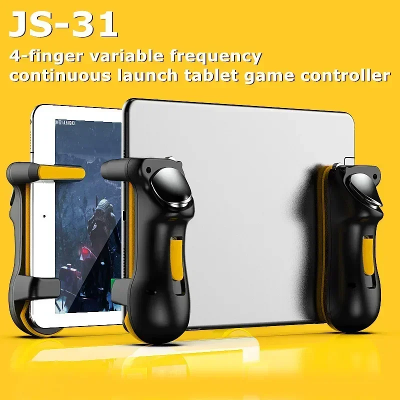 JS31 Gaming Accessories L1 R1 Gamepad Joystick Controller for PUBG FPS Game Trigger Handle for IPad IOS Android Tablet Universal