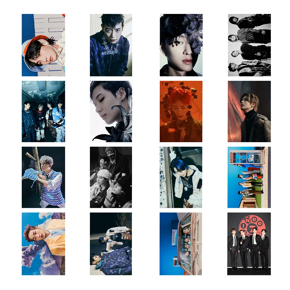 16pcs/Set SHINEE Album Don\'t Call Me Photo Cards JongHyun Key Korean Style Postcards High Quality HD Photo LOMO Card Fan Gift