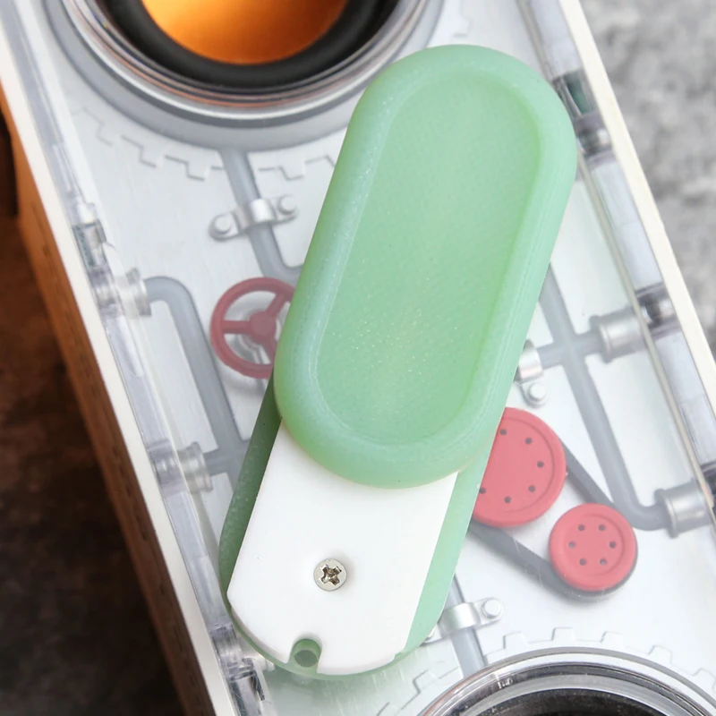 Mechaniczny slider z włókna szklanego EDC, zabawka antystresowa, zabawka do biura, slider mechaniczny dla dorosłych, prezent.