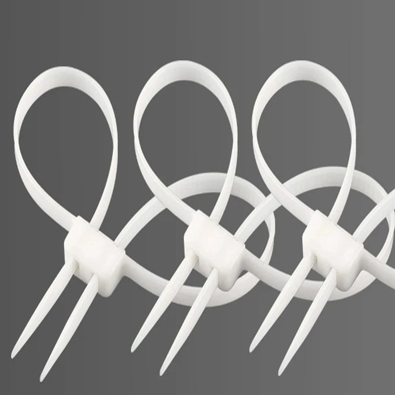 12X500/700/900MM Handcuff Disposable FlexPlastic Police Double Cuff Zip Self-Locking Nylon Cable Ties Restraints Binding Tape