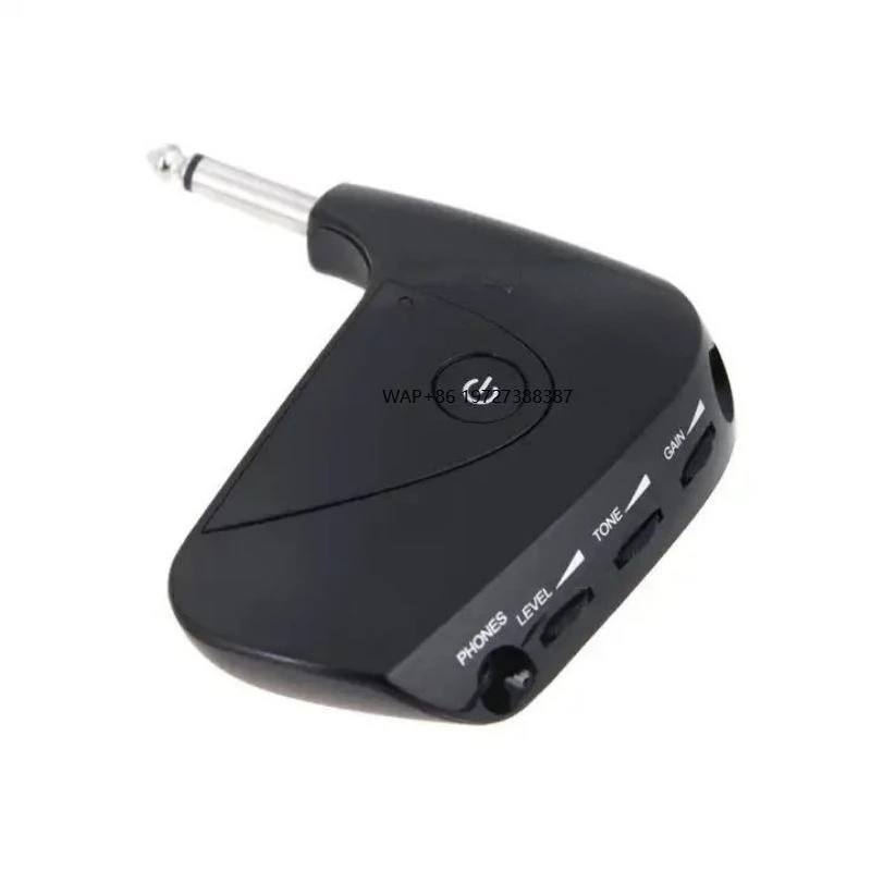 NUX GP-1 Electric Guitar Plug Mini Headphone Amplifier with Built-in Distortion Effect Portable Guitar Amp