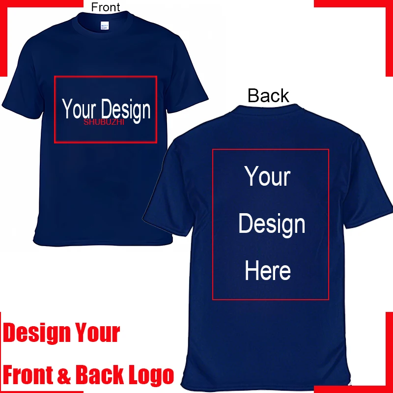 Men's Personalized Cotton T-shirt Custom Text Name Tsihrts Add Your Own Message Fashion men tshirt bigger size 4XL 5XL, image 11