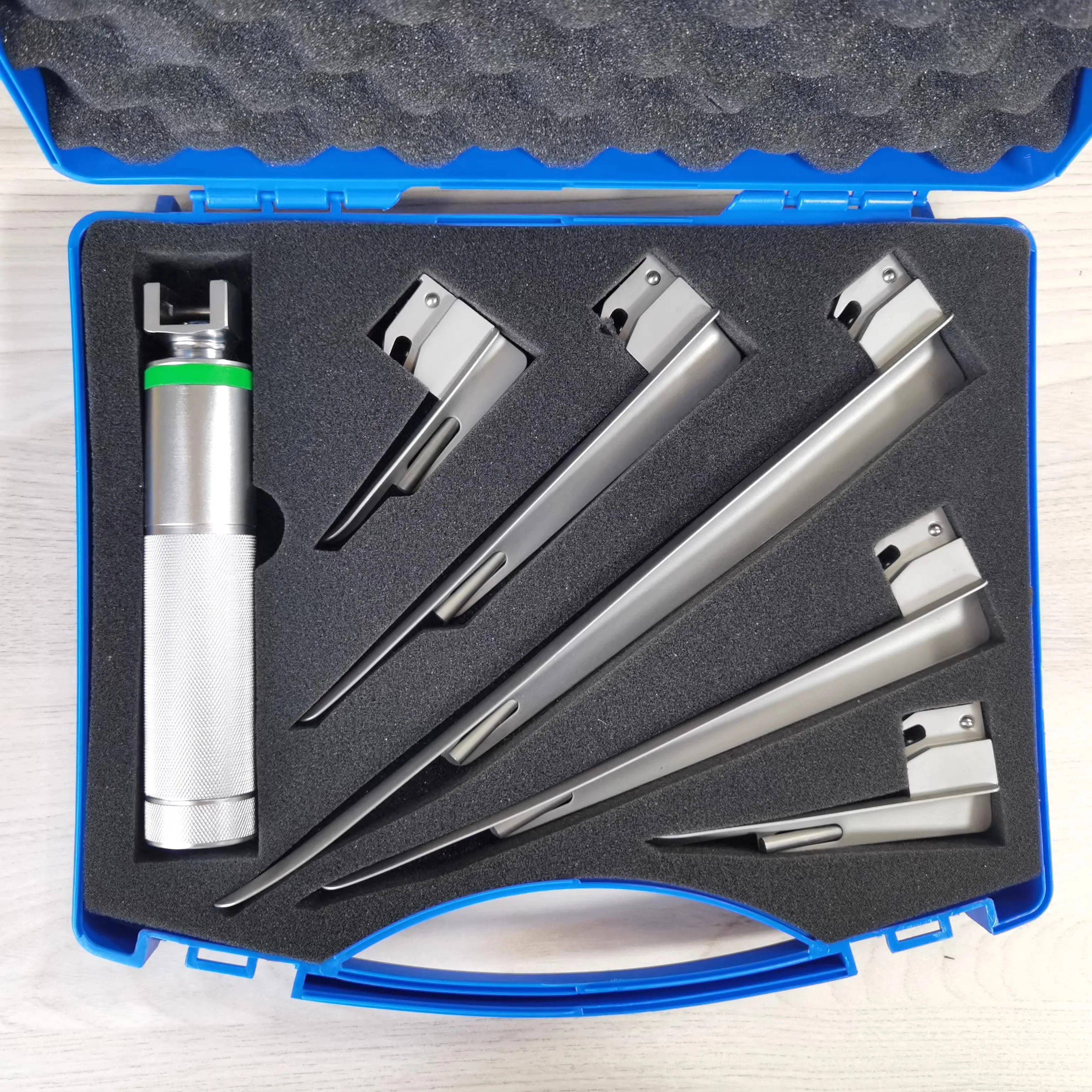 

Animal Optic Fiber Anes,thesia Throat Detection Tool Stainless Steel Veterinary Pet Clinic Hospital Laryngoscope