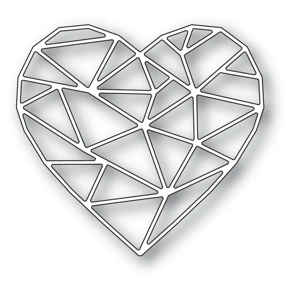 Valentine Heart Metal Cutting Dies for New Arrivals 2022 Scrapbooking Flower Leave Hugs Frame Card Craft Supplies No Stamp