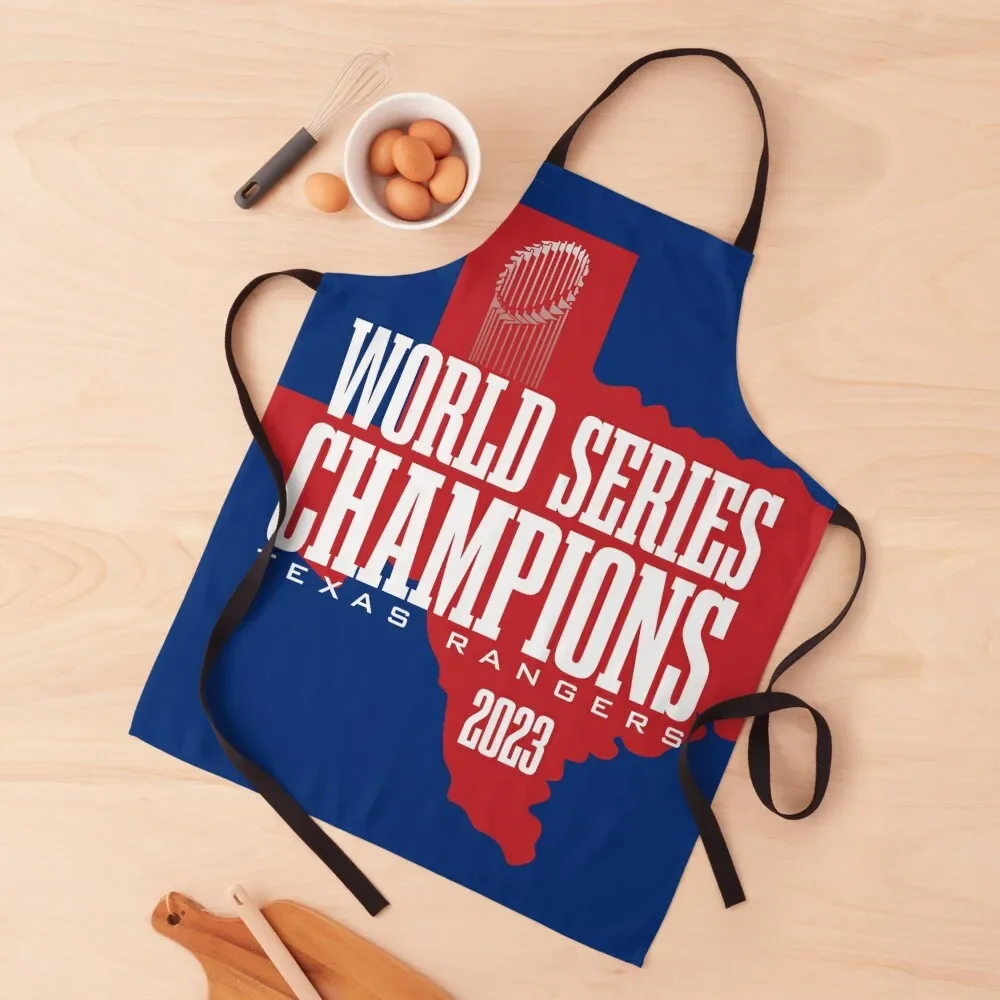 Texas - World Series Champions Apron Barber work ladies Waterproof Kitchen For Women For Cooking Apron