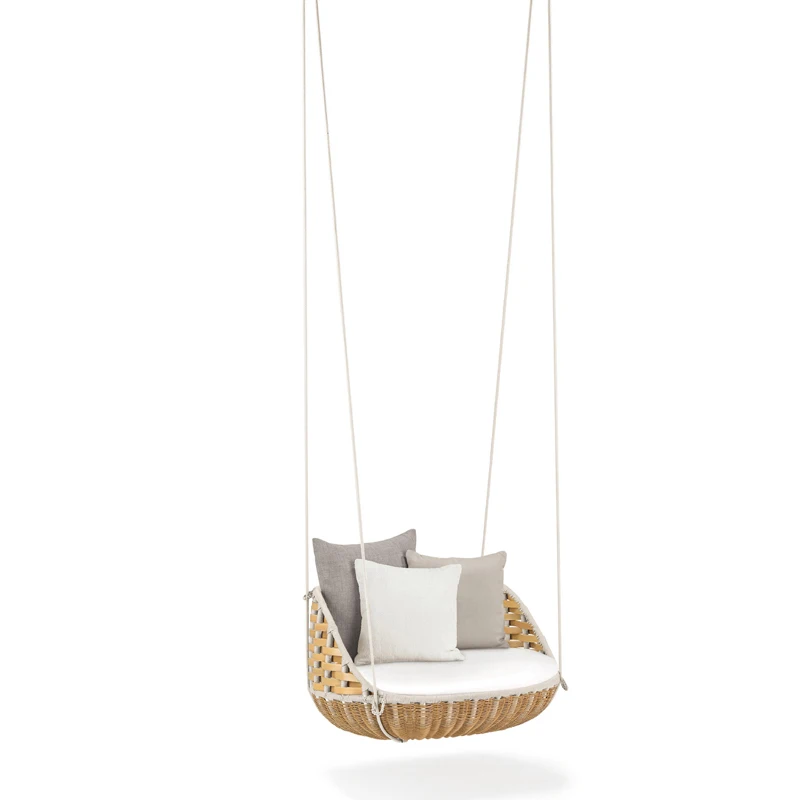 

Bird's Nest Hanging Chair Double Hanging Basket Balcony Outdoor Swing Indoor Cradle Rattan Chair