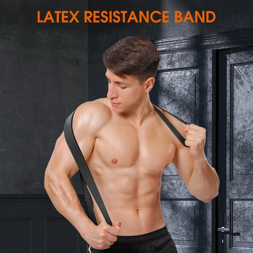 High Elasticity Resistance Band Strong Resilience Convenient Carrying Long Service Life Pull Up Assist Band for Yoga