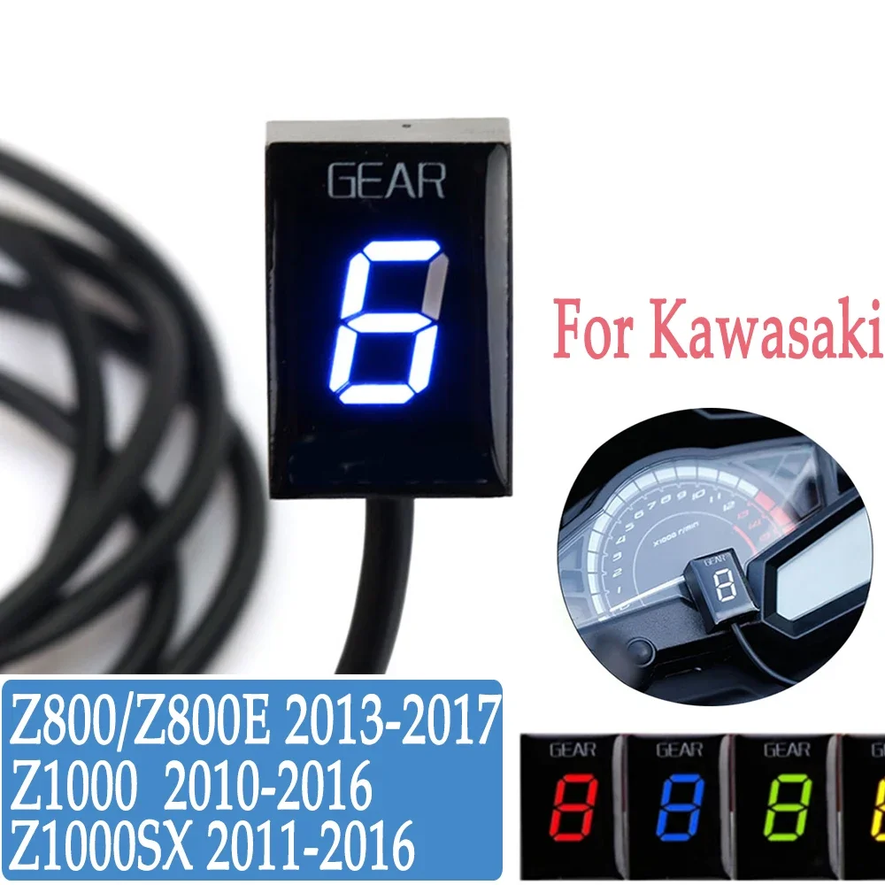 Motorcycle Gear Indicator Position Display For Kawasaki Z800 Z800E 2013 - 2017 Z1000 2010 - 2016 Z1000SX 2011 -2016 2015 2014