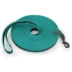 5M/10M/15M Medium small Long Dog Leash Latex Silk Easy and Convenient Training Big Dual color dog leash 10 meters