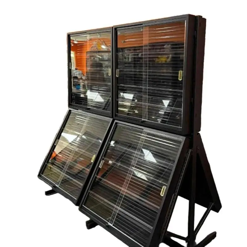 custom.Custom Panel Display Stand Modern Eco-friendly LED Lighting Metal Acrylic Countertop Self-adhesive Installation
