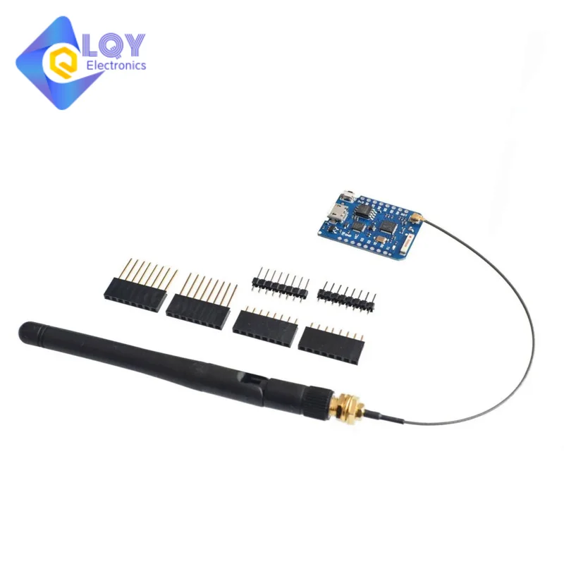 WEMOS D1 Mini Pro 4M 16M Bytes External Antenna Connector NodeMCU Based ESP8266 ESP-8266EX CP2104 WIFI Development Board Micro