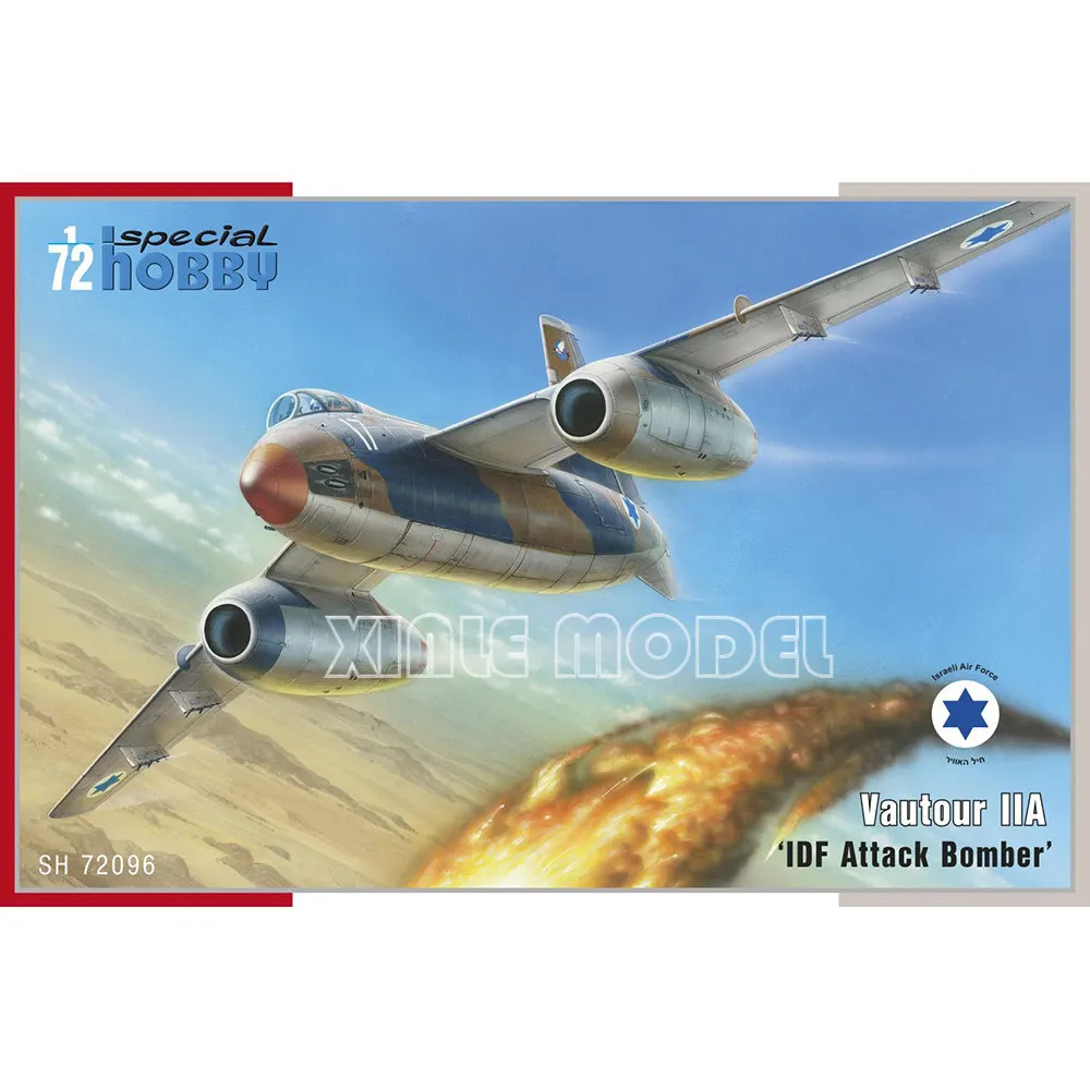 

Сборная пластиковая модель самолета Special Hobby 72096 Vautour IIA'IDF Attack Bomber '1/72