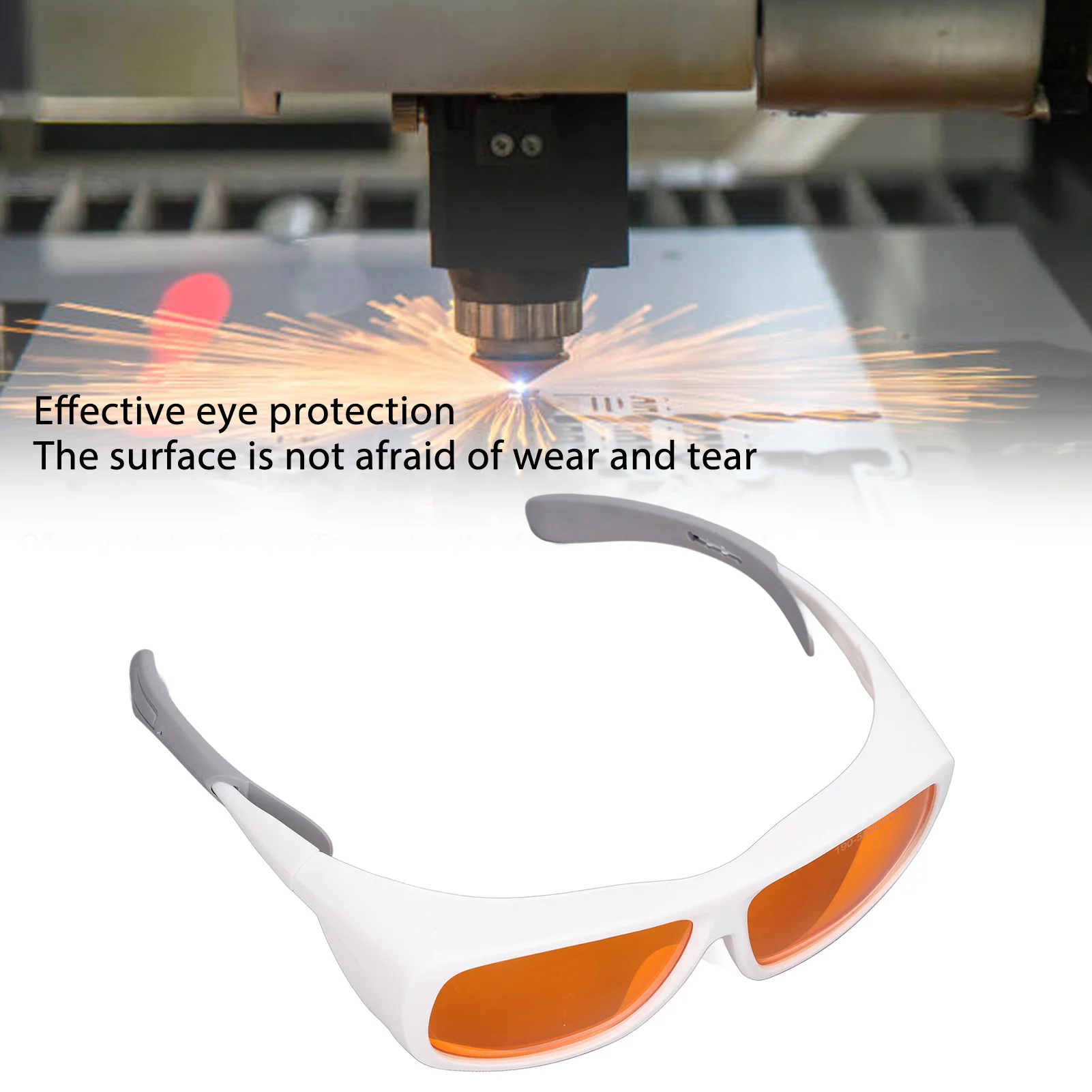 Professional Laser Glasses OD 5 190nm to 500nm Wavelength Laser Glasses Eye  for Engraving Machines Welding Glasses