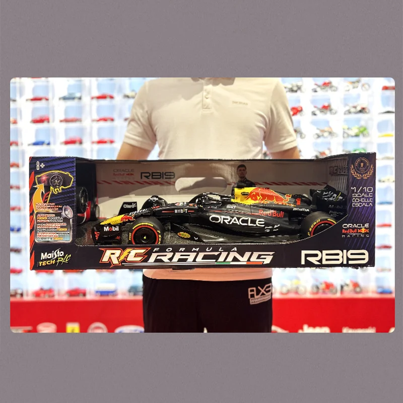 New In Stock Maisto 1:10 Formula Racing RTR Rc Car F1 Racing Car Alloy Miniature Diecast Model Rb19 Ferrari Sf23 Toys Kids Gift