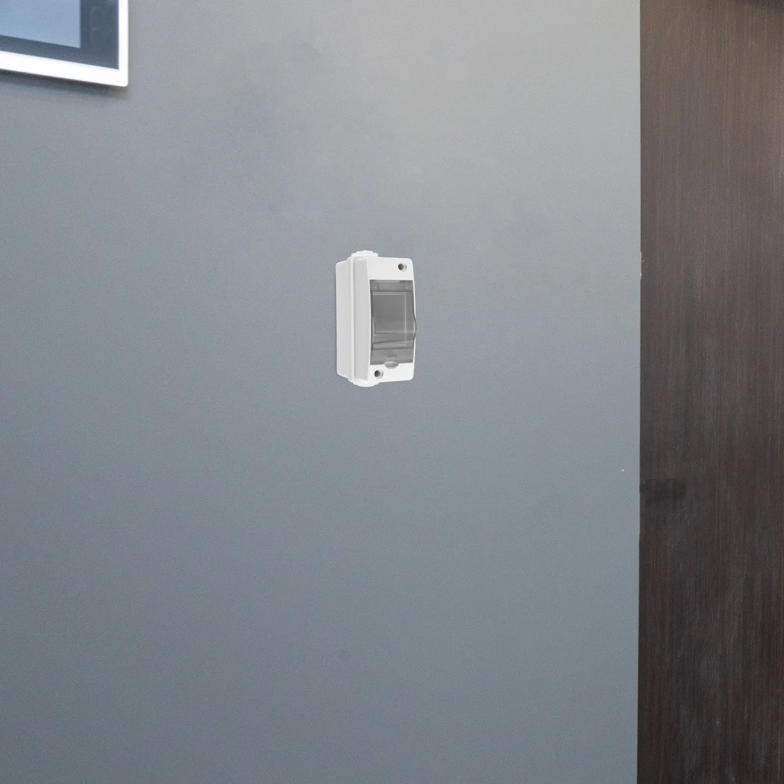Plastic Breaker Box Weatherproof Outdoor Electrical Box Compact Size Easy Mounting Viewing Window for Quick Status Check