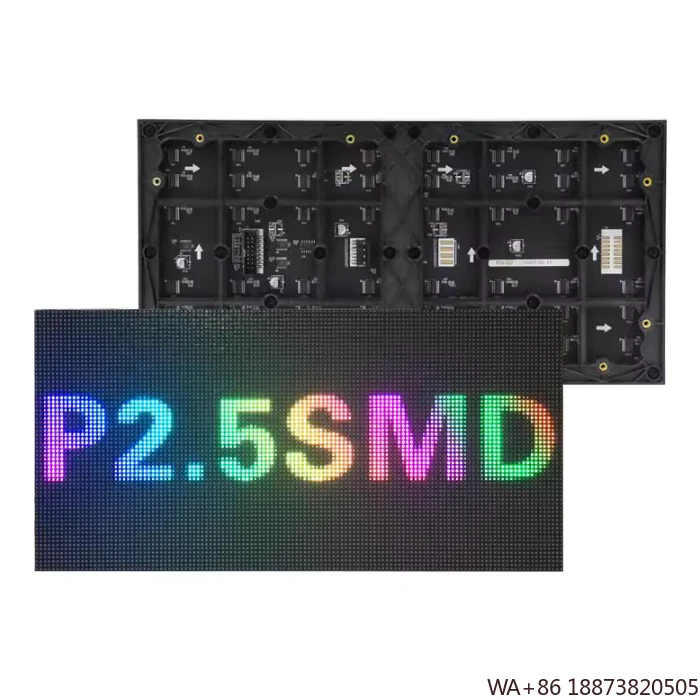 

LED Display SMD Full-Color P1.86 P2 P2.5 P3 Video Wall Module Indoor Wall-Mounted Display