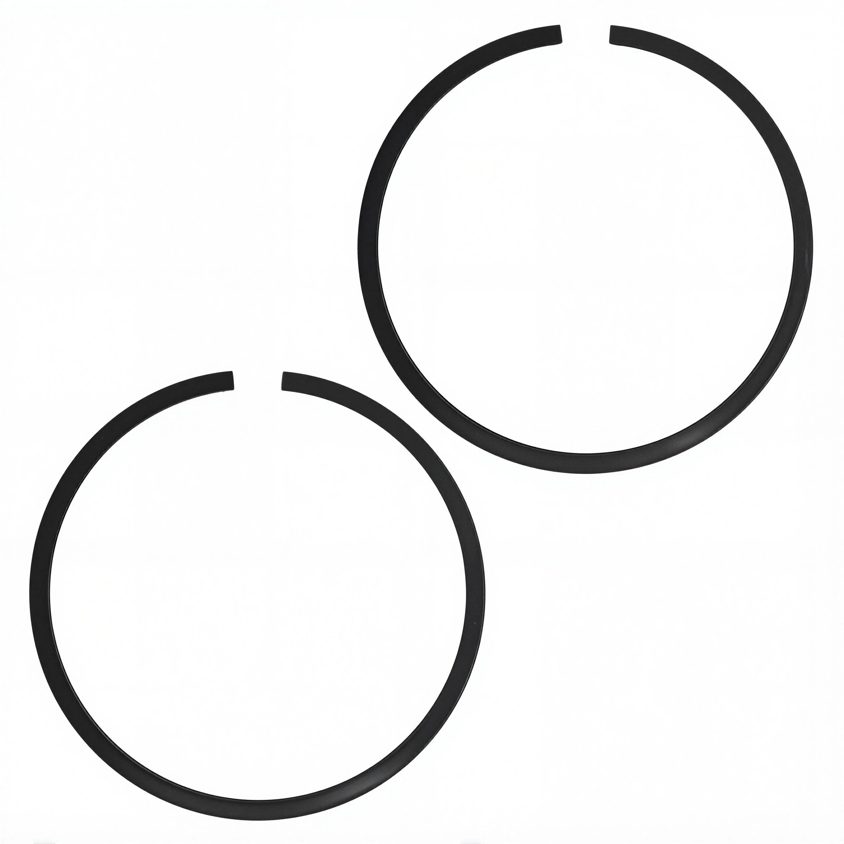 2pcs/lot 36mm x 1.5mm Piston Rings For Stihl 009 010 011 Chainsaw Spare Part 1120 034 300