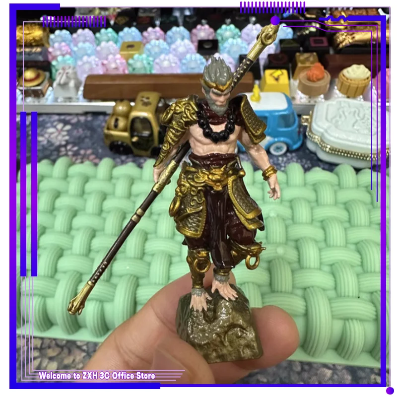 Black Myth Wukong Action Figures Keycap Personality Creative 3d Stereo Keycap Esc High-End Collection Mechanical Keyboard Cap